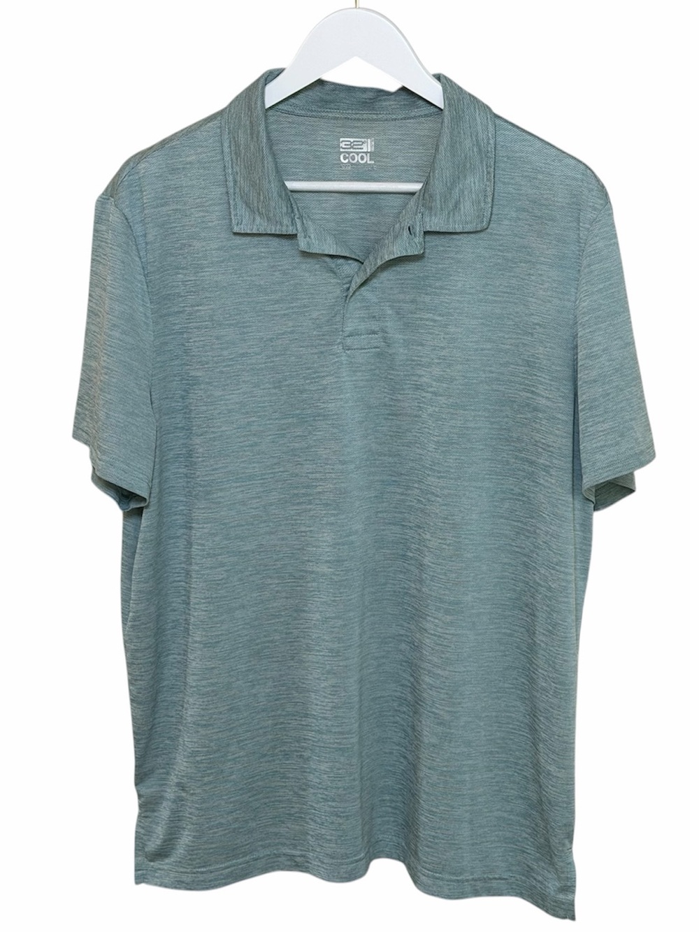 32 Degrees Men’s Heathered Teal Polo
